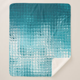 Manta Sherpa Resumen hermoso fondo azul elegante