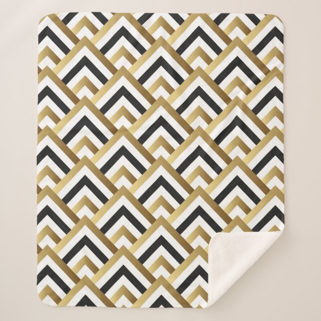 Manta Sherpa Resumen Patrón sin inconvenientes. Patrón inmacula (Anverso)