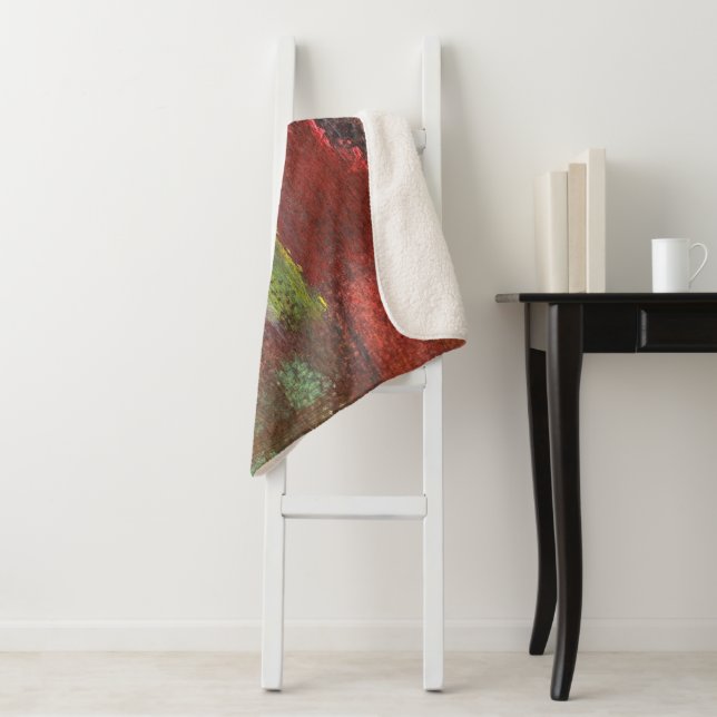 Manta Sherpa Resumen textual del arcoiris (In situ)