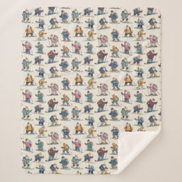 Manta Sherpa Retired Santa Claus North Pole Ski Club