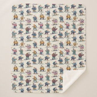 Manta Sherpa Retired Santa Claus North Pole Ski Club