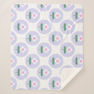 Manta Sherpa Retro Daisy Morple Adolescente Día de la Madre de