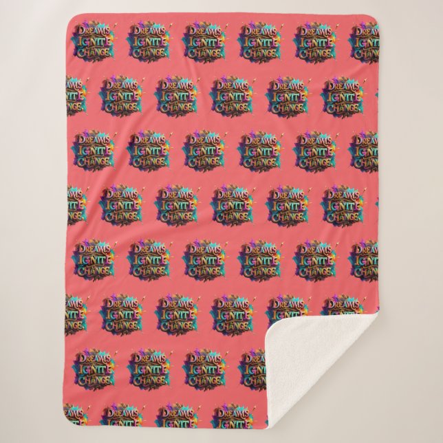 Manta Sherpa "Revolución creativa" (Anverso)