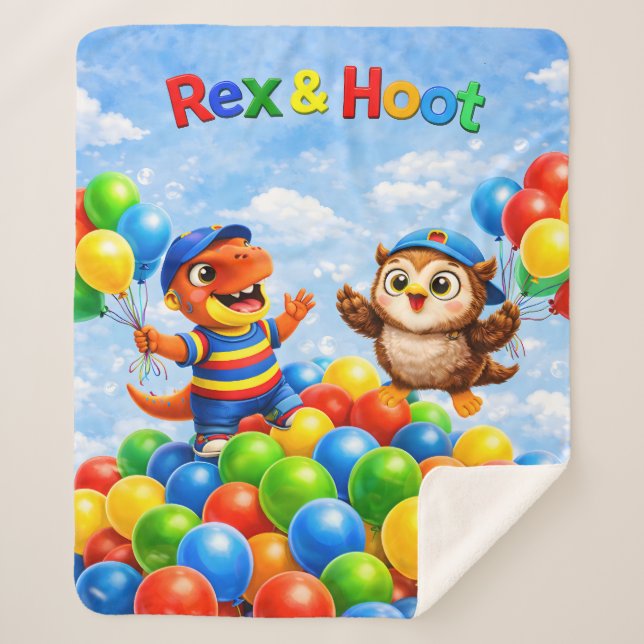 Manta Sherpa Rex and hoot ball pit adventure Sherpa (Anverso)