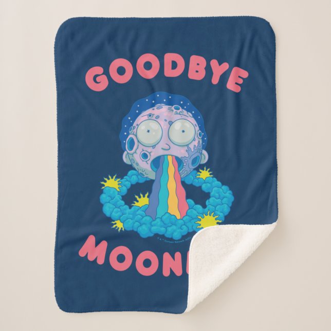 Manta Sherpa RICK AND MORTY™ | Adiós Moonmen (Anverso)