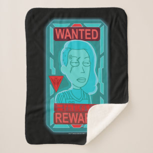 Manta Sherpa RICK AND MORTY™ Poster de Space Beth Wanted