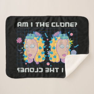 Manta Sherpa RICK AND MORTY™ ¿Soy El Clon?
