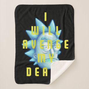 Manta Sherpa RICK AND MORTY™   Venceré Mi Muerte