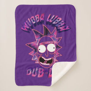 Manta Sherpa RICK AND MORTY™ Wubba Lubba Dub-Dub