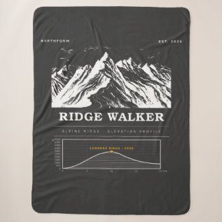 Manta Sherpa Ridge Walker Gratwanderung Höhenprofil