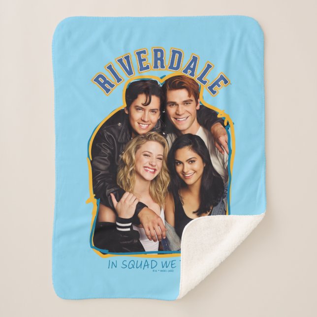 Manta Sherpa Riverdale - En Squad confiamos (Anverso)