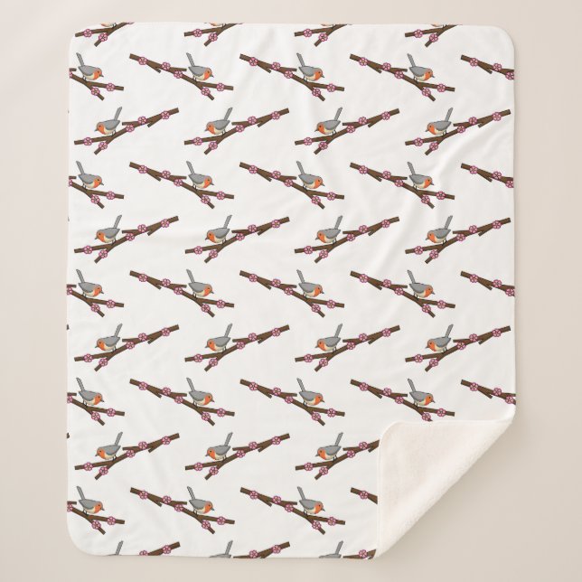 Manta Sherpa Robin en Sakura (Anverso)