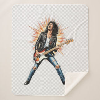 Manta Sherpa Rock sherpa blanket