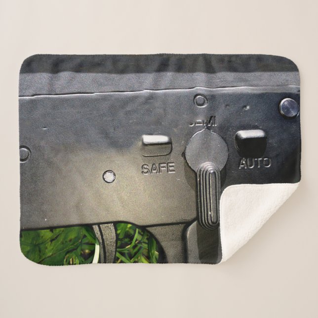 Manta Sherpa ROCK y ROLL (Anverso (horizontal))