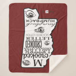 Manta Sherpa Rojo Mississippi