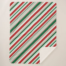 Rojo, verde, Navidades blancos rayas de caramelo