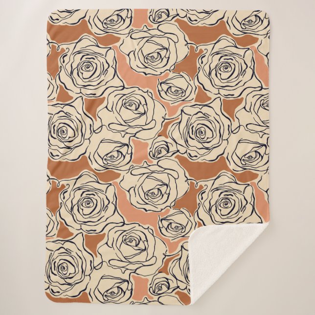 Manta Sherpa Rosa Sherpa Blanket (Anverso)