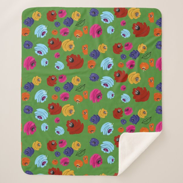 Manta Sherpa Rosa Sherpa Blanket (Anverso)
