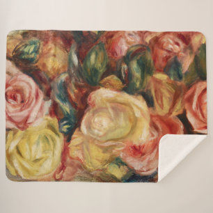 Manta Sherpa Rosas (1912) de Pierre-Auguste Renoir