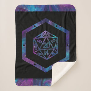 Manta Sherpa RPG Dice Nebula Fantasy Retro Tabletop PnP Gamer