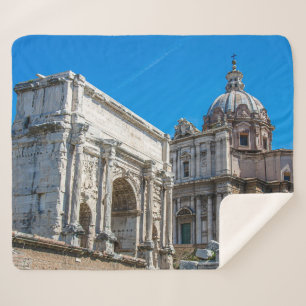 Manta Sherpa Ruinas del Foro Romano en Roma, Italia