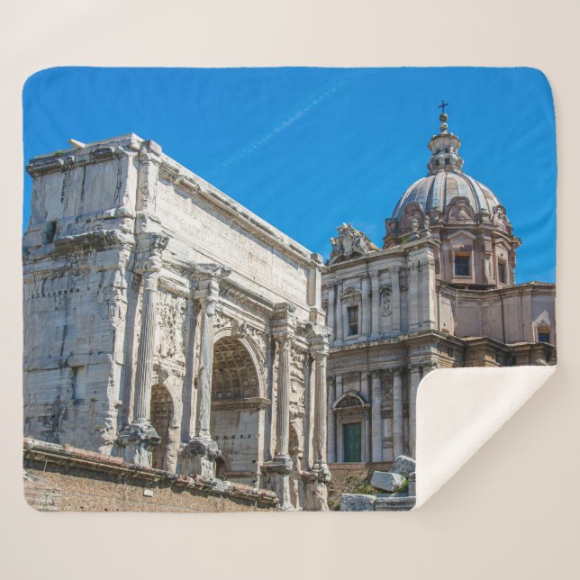 Manta Sherpa Ruinas del Foro Romano en Roma, Italia (Anverso (horizontal))