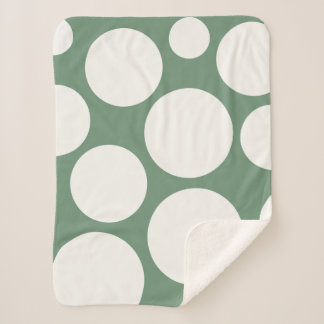 Manta Sherpa Sage Green Cosy Blanket