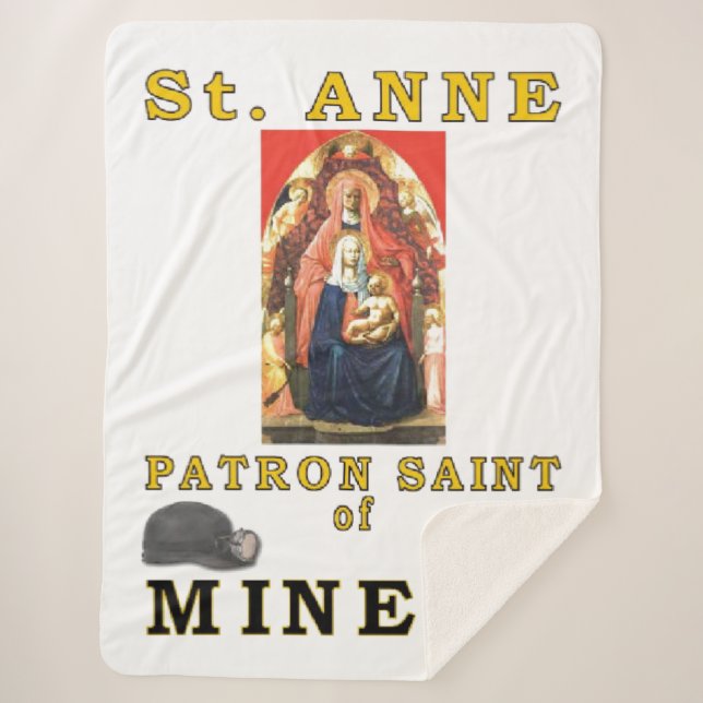 MANTA SHERPA SAINT ANNE (Anverso)