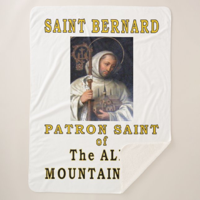 MANTA SHERPA SAINT BERNARD (Anverso)