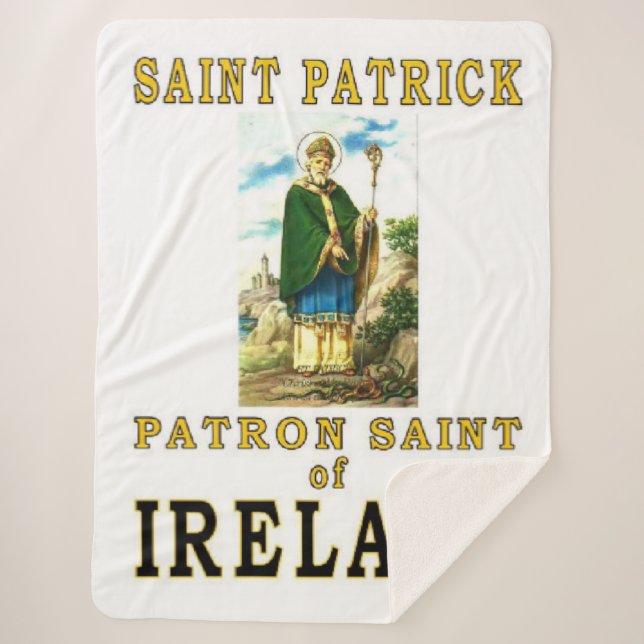 MANTA SHERPA SAINT PATRICK (Anverso)