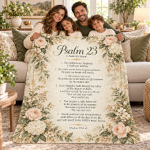 Salmo 23 Floral Escritura de Herencia