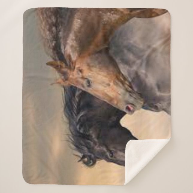 Manta Sherpa Salvaje y libre (Anverso)