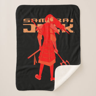 Manta Sherpa Samurai Jack Red Warrior Graphic