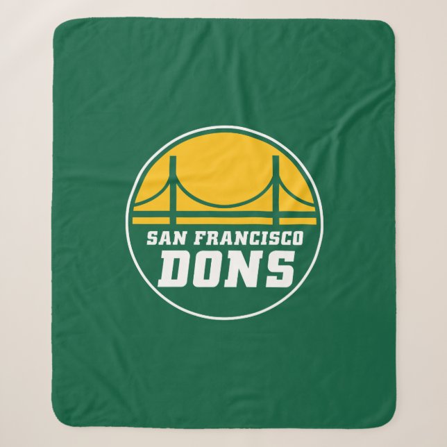 Manta Sherpa San Francisco Dons (Anverso)