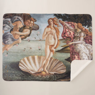 Manta Sherpa Sandro Botticelli - Nacimiento de Venus