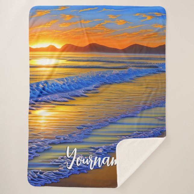 Manta Sherpa Sandy Beach Sunset (Anverso)