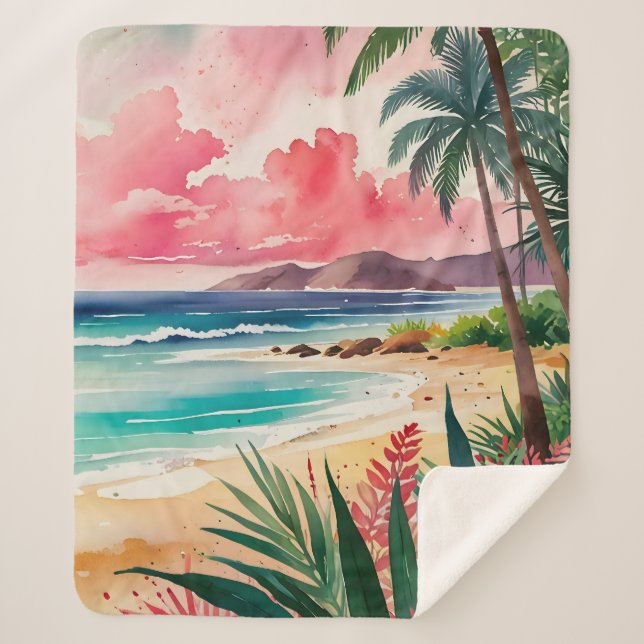 Manta Sherpa Sandy Toes (Anverso)