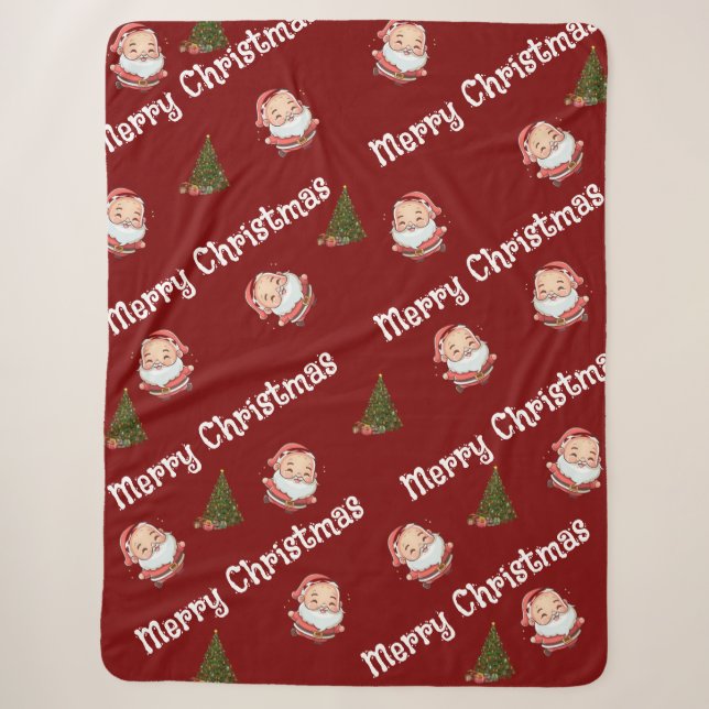 Manta Sherpa Santa  (Anverso)