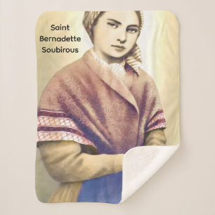 Manta Sherpa Santa Bernadette Soubirous