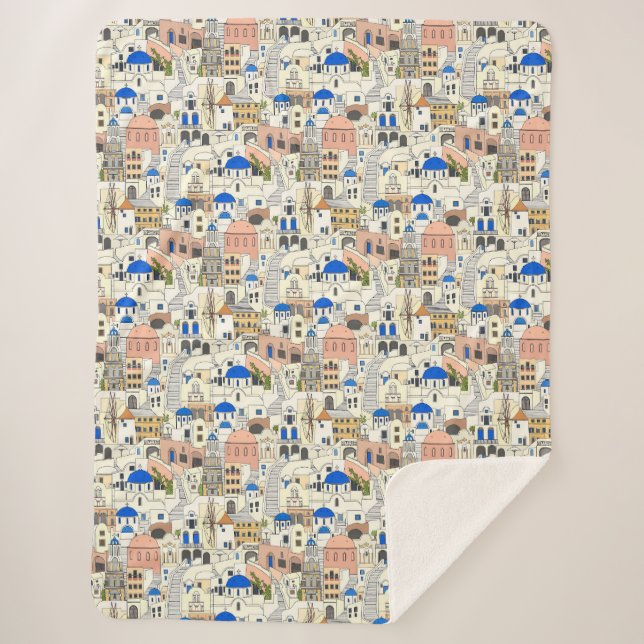 Manta Sherpa Santorini dreams (Anverso)