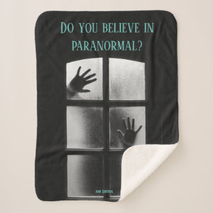 Manta Sherpa Scary Spooky Paranormal