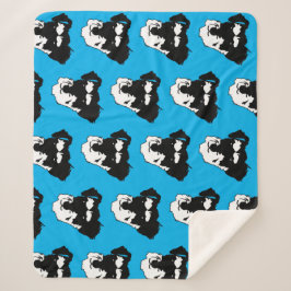 Manta Sherpa Schnauzer alemán