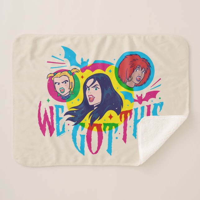 Manta Sherpa Scooby-Doo | Chicas sexuales que tenemos esto (Anverso (horizontal))