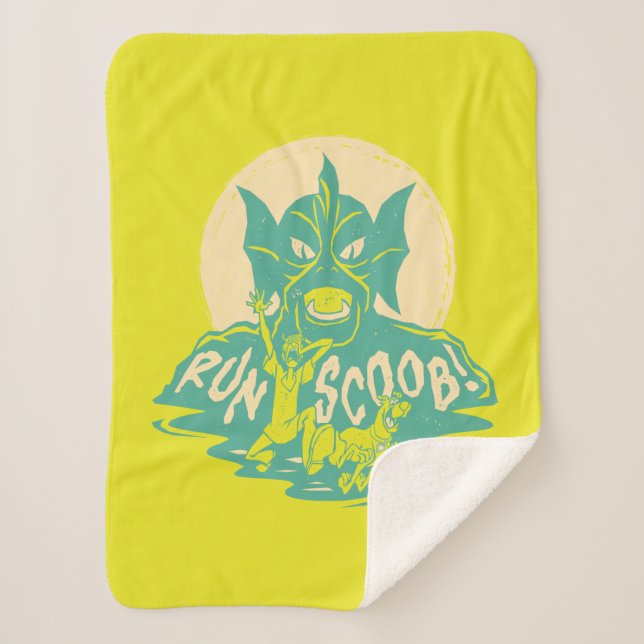 Manta Sherpa Scooby-Doo | ¡Corre Scoob! (Anverso)