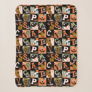Manta Sherpa Scooby-Doo | Patrón de Halloween