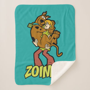Manta Sherpa Scooby-Doo y Shaggy Zoinks!