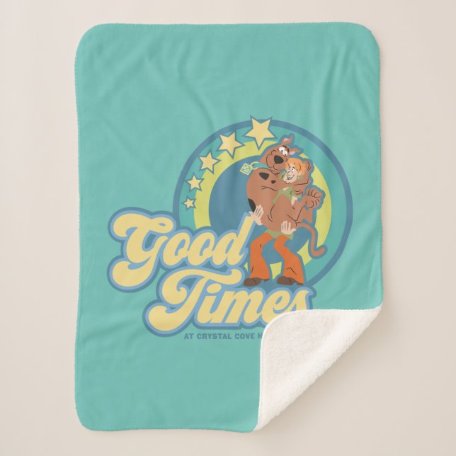 Manta Sherpa Scooby-Doo y tiempos modestos en Crystal Cove HS (Anverso)