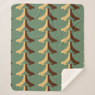 Manta Sherpa Seamless retro pattern with vertical elements. abs