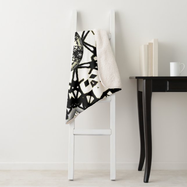 Manta Sherpa Segundo arte caleidoscopio del volumen uno (In situ)