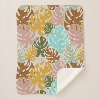 Manta Sherpa Selva colorida